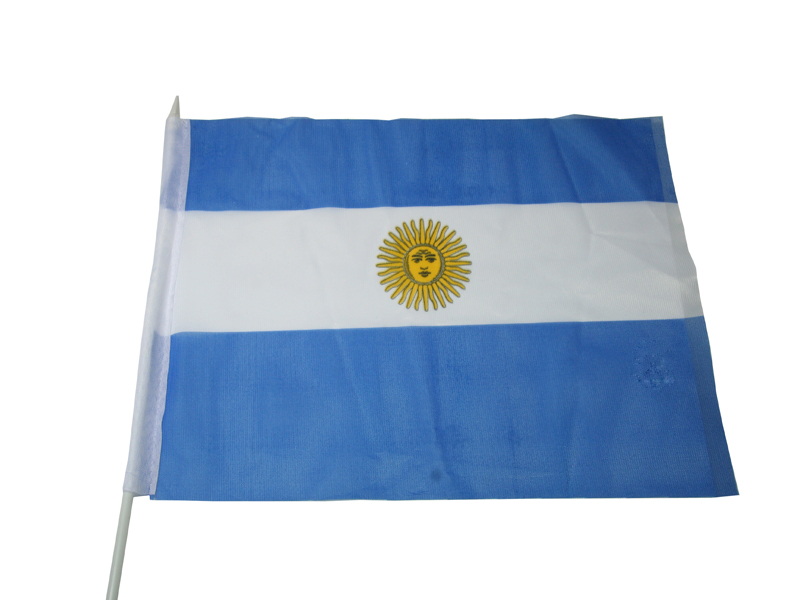 Stockfahne 30 x 40cm Argentinien